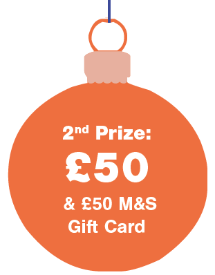 2nd Prize £50