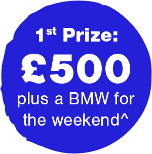 1st Prize £500